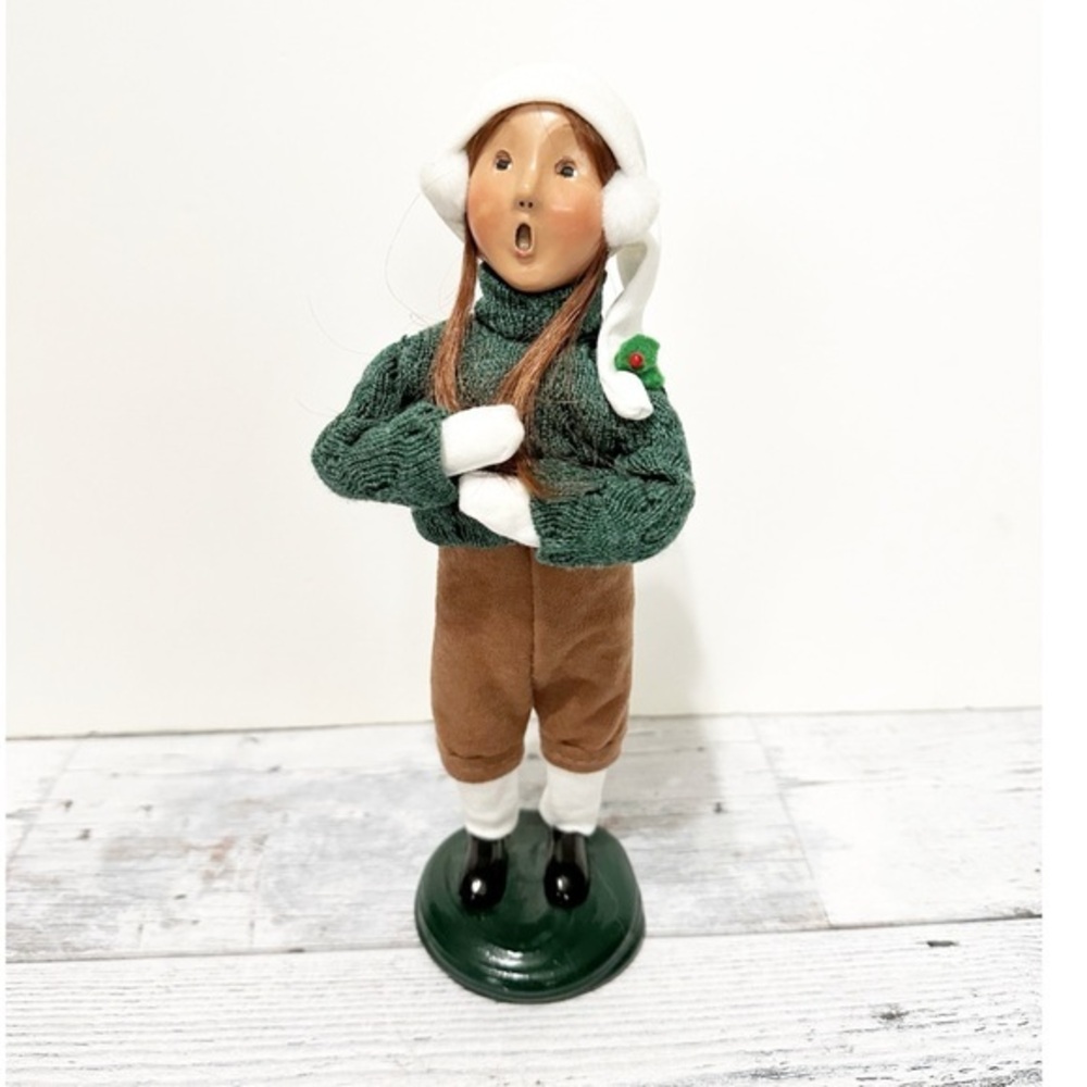 Byers  Choice Caroler Young Christmas Boy